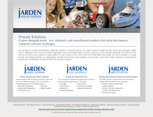Tablet Screenshot of jardenprocess.com
